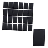 Maxbell 25 Pieces Laser Engraving Marking Paper for  Engraver Machine Black