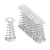 Maxbell Maxbell 10x Strong Tent Rope Tensioners Fishbone Deck Peg Stakes Peg Deck Nail Camp 70x30mm