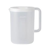Maxbell Water Jug Pitcher Wide Mouth Drink Container Water Carafe Kettle Summer 2.2L White