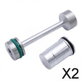 Maxbell 2xOil Diverter Barbell for GM Gen III & IV LS Engines LS1 LS2 LS7 LS9 LQ4 LQ9