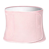Waist Trainer Stomach Wrap Adjustable Waist Cincher for Running Fitness Yoga L Pink