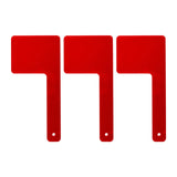 Maxbell 3Pcs Mailbox Flags Red Outdoor Universal Professional for Outgoing Mailboxes 15X7CM