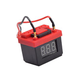 RC Low Voltage Alarm Garage Decor Lipo Battery Low Voltage Indicator Black
