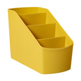 Maxbell Desk Organizer Display Desktop Storage Box for Dormitory Living Room Dresser Yellow