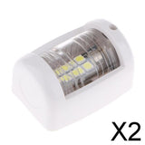Maxbell 2xDC 12V Marine Boat Yacht Navigation Sailing Signal Side Light 6000K White