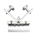 Maxbell Crane Bearing Wheel Parts Crane Bearing Wheel Pulley for Lifts Heavy Objects 40x40 Flat tile Type