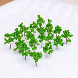 Maxbell 2x 50pc N Z Model Trees Railway Street Park Scene Landyout