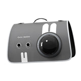 Maxbell Pet Travel Carrier Protable Small Dog Travel Carrier for Hiking Camping Cats S gray