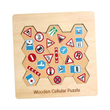 Maxbell Wooden Puzzle for Toddlers Game Early Education Gift for Boys Girls for Kids
