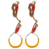 Maxbell Maxbell Strength Training Rings Adjustable Straps Buckles Set Fitness Tool Yellow