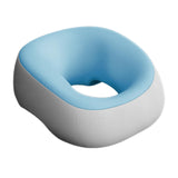 Maxbell Face Down Pillow Support Pillow Breathable Prone Pillow for Plane Salons SPA Light Blue Grey