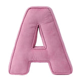 Maxbell Letter Plush Pillow Ornament Educational Plush Toy for Couch Bed Letter A