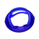Maxbell Scuba Goggles No Fogging Waterproof Wide Angle for Adults Portable Diving Mask blue