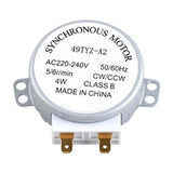 Maxbell Oven Microwave Turntable Part Alternating Current 220-240V Synchronous Motor