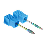 Maxbell Maxbell 2Pcs Electric Nail Manicure Drill Bit Grinding Head for Polishing Care 03