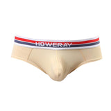 Maxbell Sexy Men Low Rise Briefs Underwear Panties Underpants Shorts XXL Beige - Aladdin Shoppers