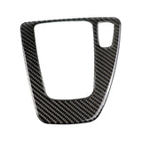 Maxbell 2xCarbon Fiber Gear Shift Panel Decorative Trim For  E90 E92 E93 05-12