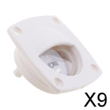Maxbell 9xRV  Boat Marine Interior LED Ceiling Courtesy Light Lamp 12V White