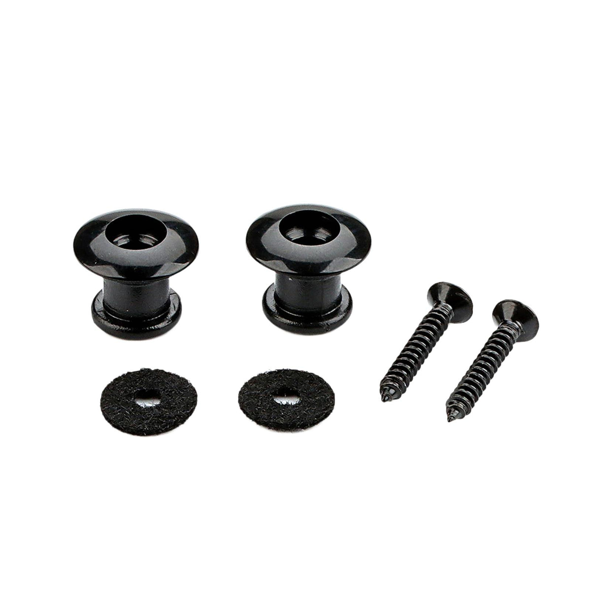 Maxbell 2 Pieces Strap Button Guitar Tail Pin for Electric Guitar Bass Upgrade Tools