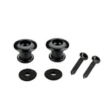 Maxbell 2 Pieces Strap Button Guitar Tail Pin for Electric Guitar Bass Upgrade Tools