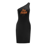 Maxbell Maxbell Women's Cold Shoulder Dress Spring Sundress for Traveling Office Anniversary M