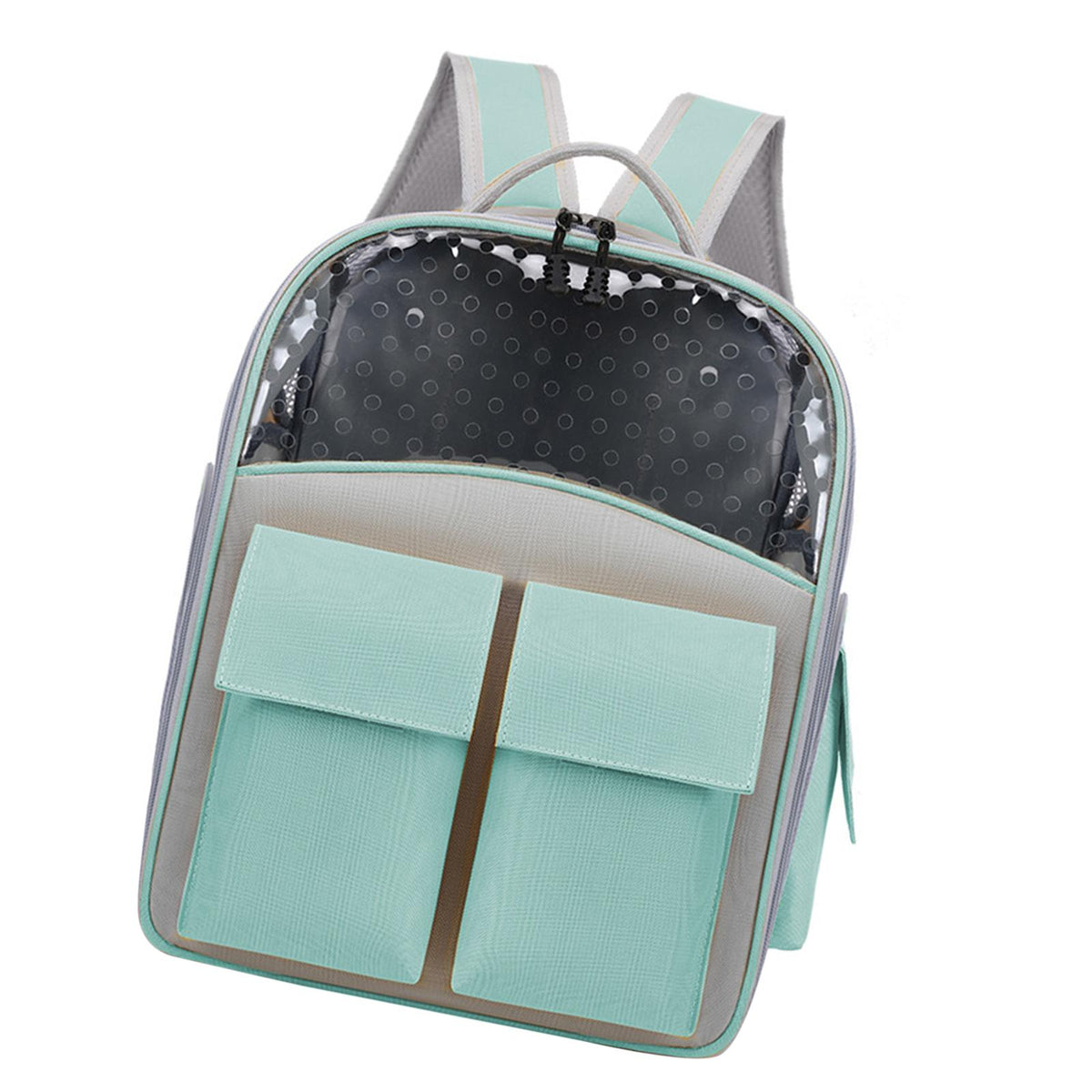 Maxbell Cat Backpack Carrier Ventilation Innovative Cat Carrier Backpack for Outdoor Green