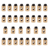 30Pcs Solderless Throttle Cable Connector Throttle & Brake Cable End Clamps