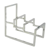 Maxbell Purse Display Stand Wallet Display Rack for Boutique Store Retail Store silver