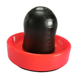 Maxbell Air Hockey Pusher Standard Goal Handles Paddle for Entertainment Family Game Red