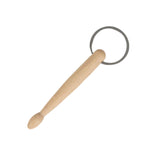 Maxbell Drum Stick Keyring Mini Wood Drumstick Keychain for Families Friends Drummer