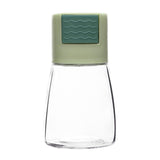 Maxbell 2pcs Push Type Seasoning Bottle Spice Jars Salt Shaker Storage Container