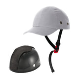 Maxbell Baseball Bump Hat Shockproof Men Baseball Cap for Hiking Backpacking Cycling Gray