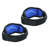 Maxbell 2 Pieces Breathable Patella Strap Adjustable Squats Patella Stabilizer Strap EVA