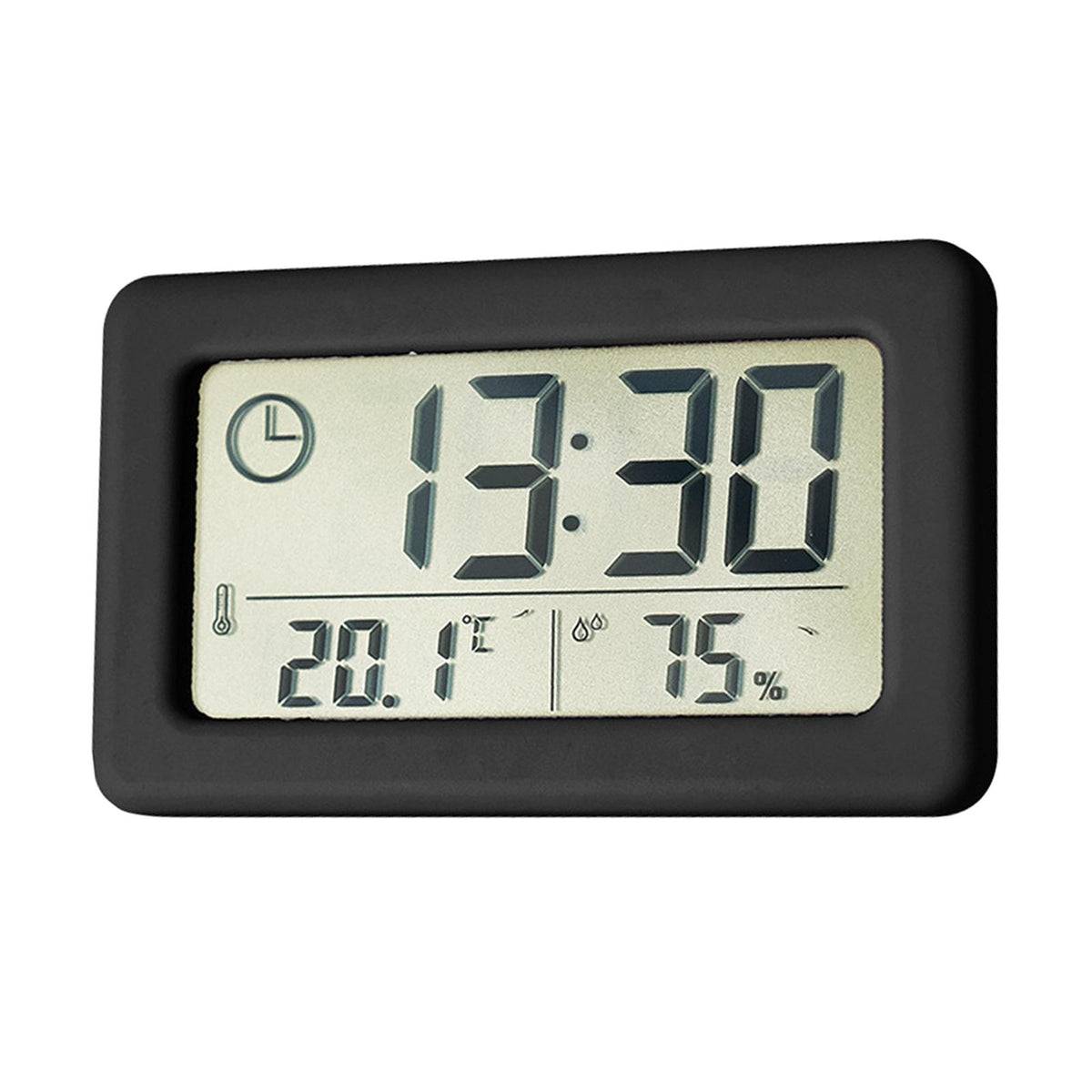 Maxbell Maxbell Digital Alarm Clock Indoor Temperature Hanging Home Desktop Study Room black