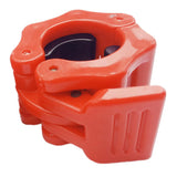 Maxbell Maxbell Durable Dumbbell Clamp Collars Barbell Lock Gym Weightlifting Bar Clip Red