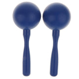 Maxbell Maxbell 1 Pair Plastic Hand Percussion Maraca Children Musical Instrument Toy Blue