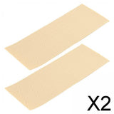 Maxbell 2xRubber Shoe Soles Repair Patches Sole Protector Anti Slip Outsoles Insoles Apricot
