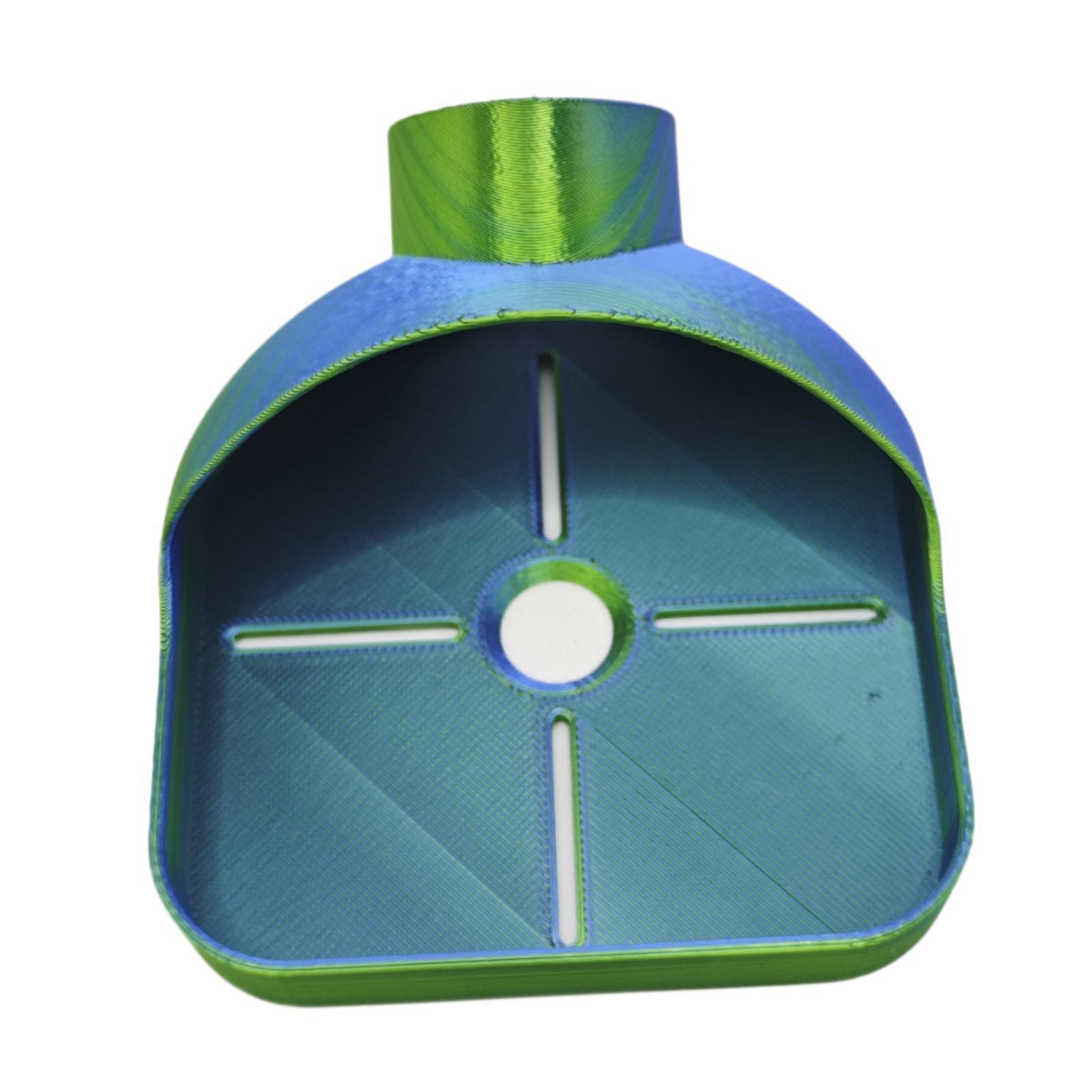 Hole Drill Dust Collector Easy to Install Lightweight for Workshop 3.3x4inch green