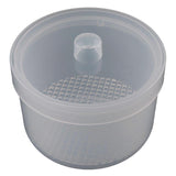 Maxbell Maxbell Plastic Nail Art Drill Bits Cleaning Storage Box Grinding Head Case Clear