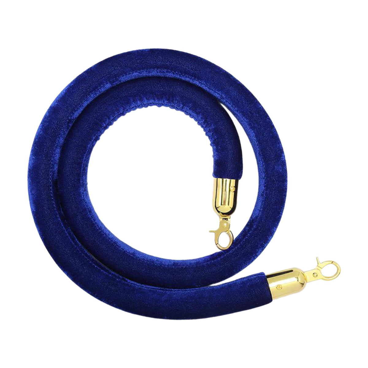 Maxbell 59inch Crowd Control Barrier Rope Versatile Replacement for Theaters Museums Blue