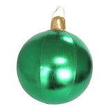 Maxbell Large Christmas Inflatable Ball Inflatable Balloon for Wedding Outside Patio Green