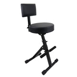 Maxbell Foldable Guitar Stool Folding Padded Seat Drum Throne for Bar Drummer Adults