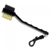Maxbell 5x Dual Side Golf Club Brush Cleaner Ball Cleaning with Clip Plastic Groove Tool