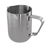 Maxbell Multi-purpose 350ml Stainless Steel Candle Making Pitcher Frothing Cup Milk Frothing Pitcher Creamer Frothing Pitcher Measurements on Both Sides - Aladdin Shoppers