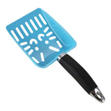 Maxbell Cat Litter Scoop Practical Pet Accessories Easy to Clean Sturdy Mesh Scooper Blue