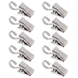 Maxbell 20Pcs Heavy Duty Curtain Clips with Hook Spring Clamps Hanger Clips Glider