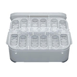 Maxbell Maxbell PP Plastic 12 Egg Holes Incubator Hatching Container Box Reptile Lizard Incubator Hatchery