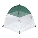 Maxbell Plant Shade Tent Sun Protection Raised Garden Bed Outdoor Plants Plant Cover Green White