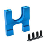 Maxbell RC Car Motor Holder Mount Stand for 104072 104001 104002 1/10 RC Crawler Car Blue