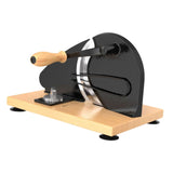 Manual Bread Slicer Bread Cutting Machine Serrated Blade Design Hand Cranked